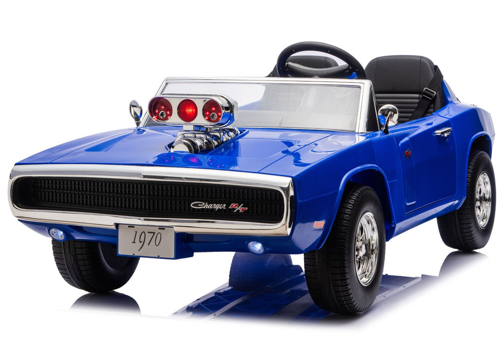 Licencirani auto na akumulator Dodge Charger R/T DLS-K12 24V7Ah - plavi