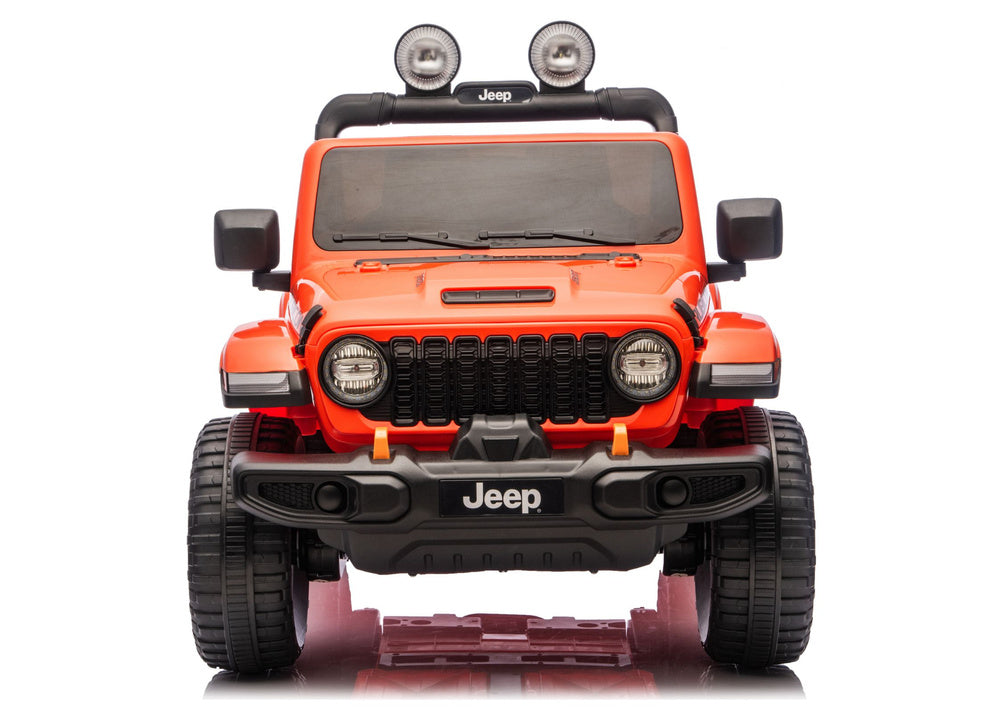 Licencirani auto na akumulator Jeep Rubicon 4x200W 24V - narančasti