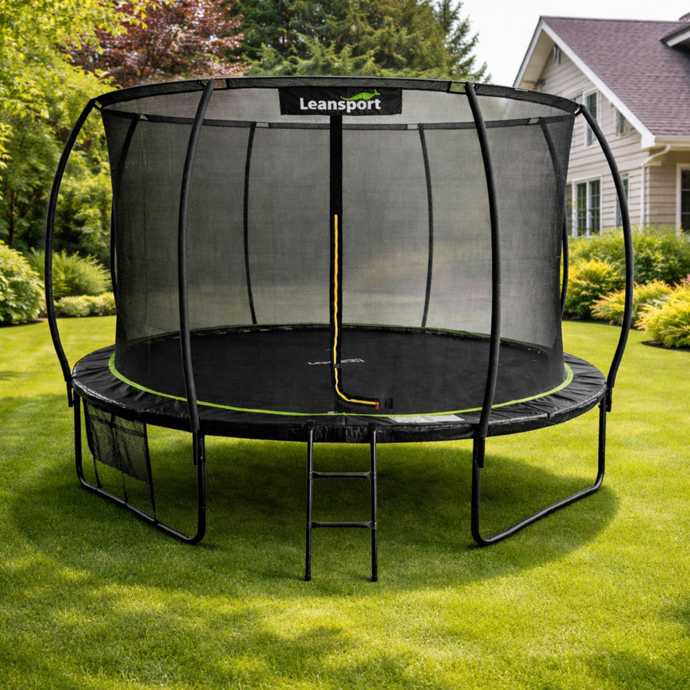 Trampolin 427 cm s zaštitnom mrežom i ljestvama - garden