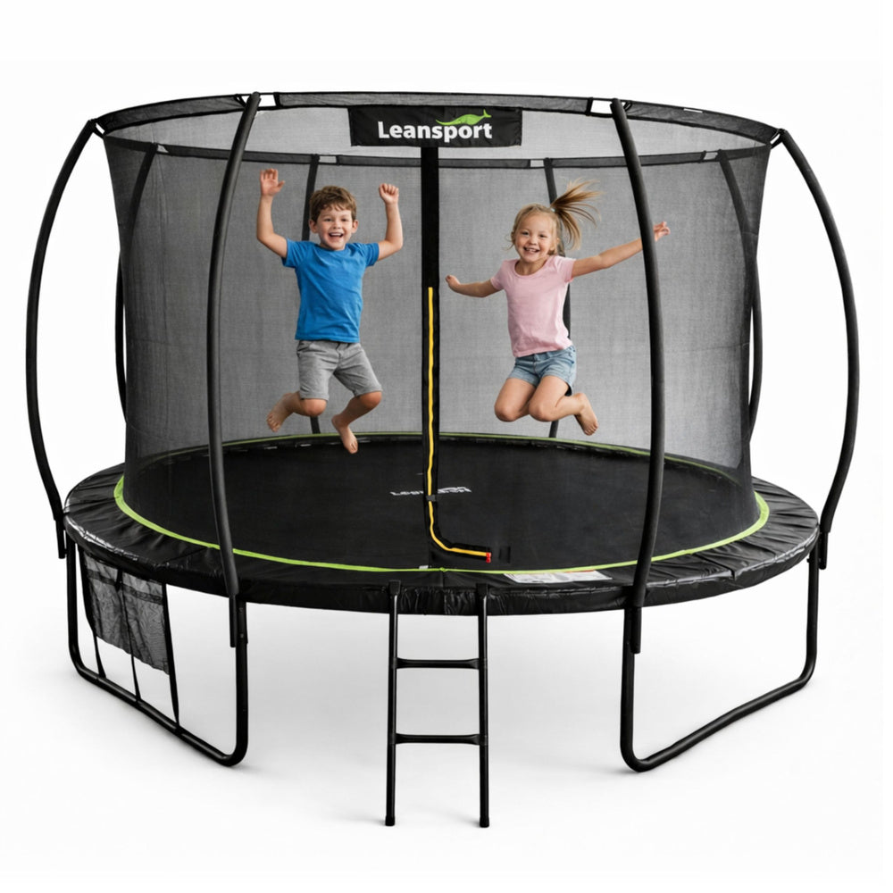 Trampolin 487 cm s zaštitnom mrežom i ljestvama - garden