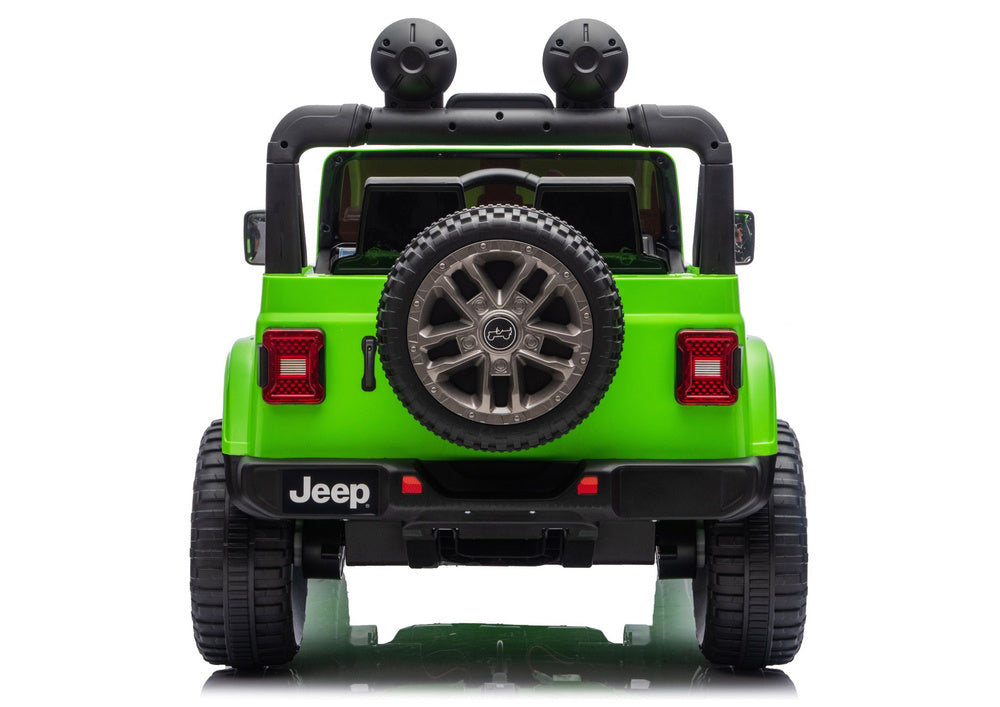 Licencirani auto na akumulator Jeep Rubicon 4x200W 24V - zeleni