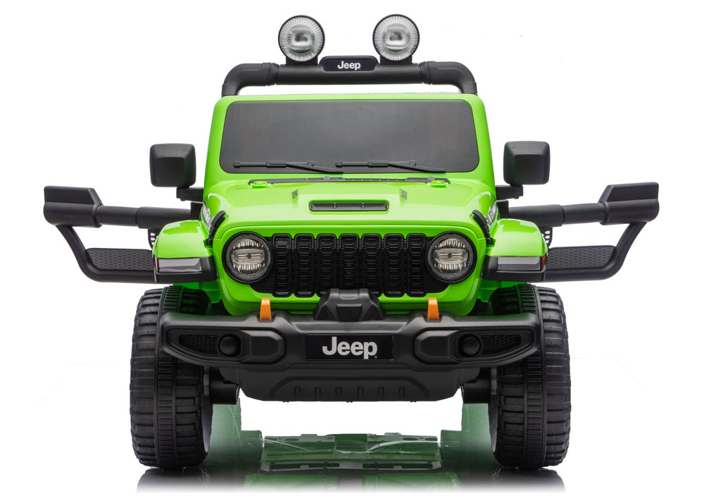Licencirani auto na akumulator Jeep Rubicon 4x200W 24V - zeleni