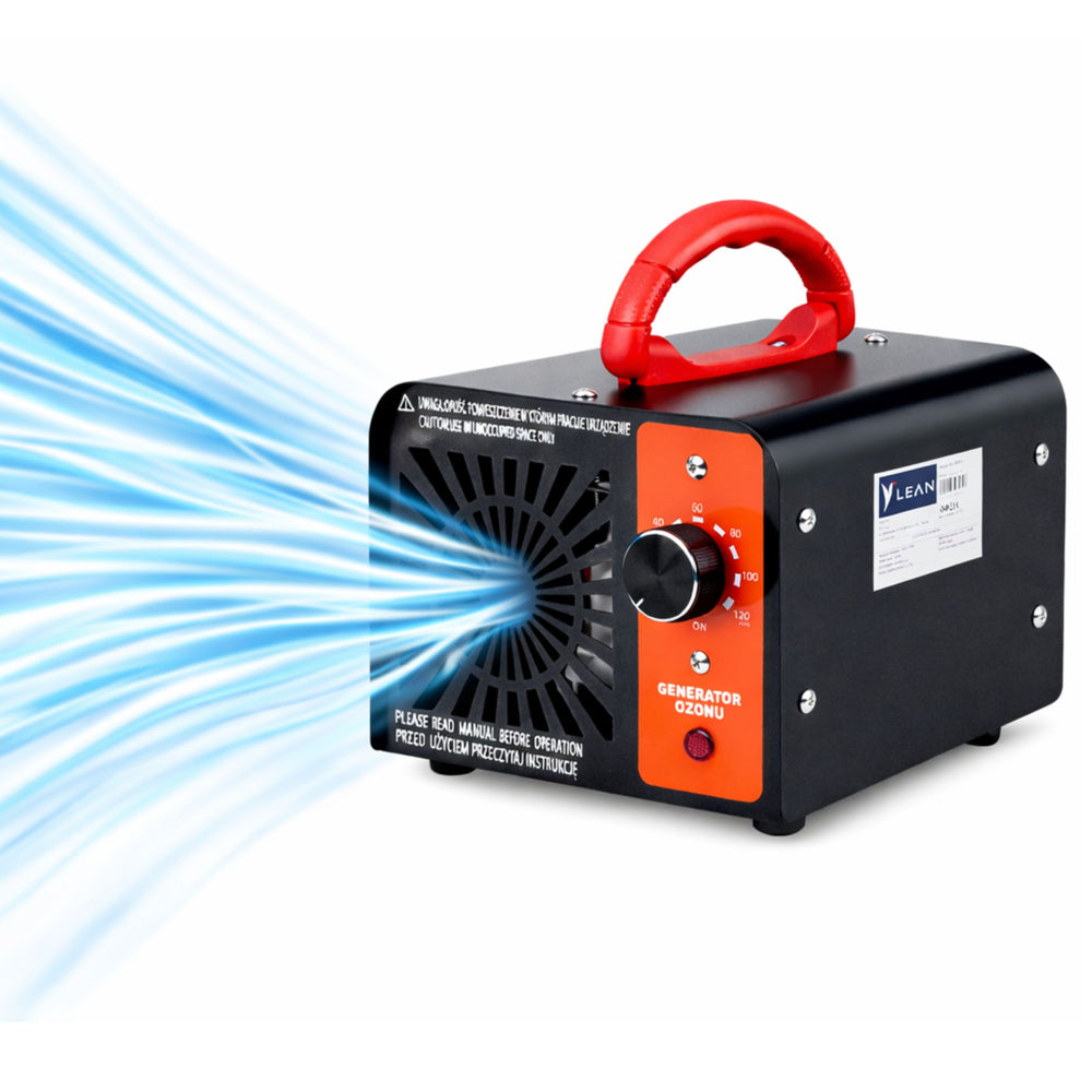 Generator ozona 155W 60000mg s tajmerom120 min - crno/crvni