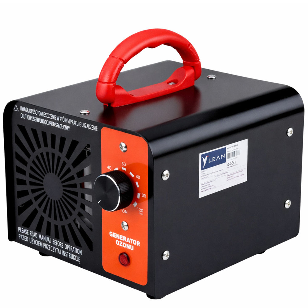 Generator ozona 155W 60000mg s tajmerom120 min - crno/crvni