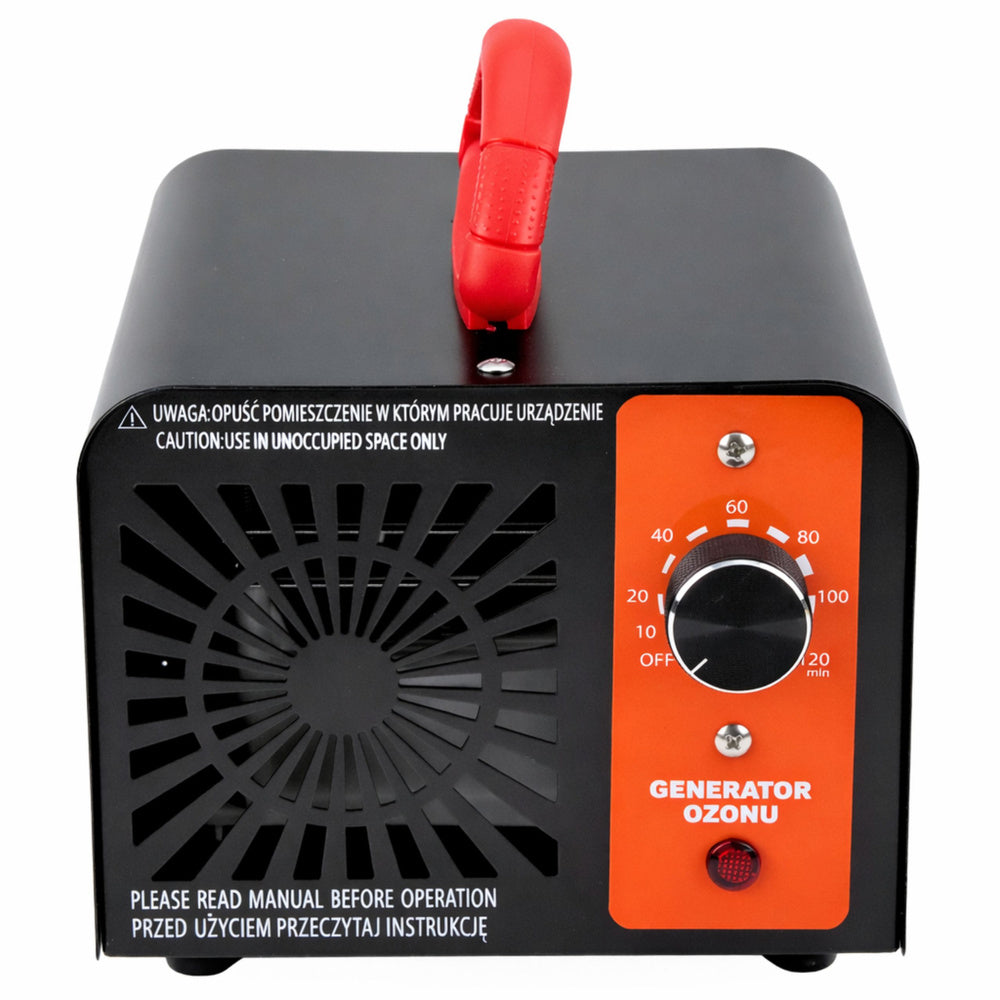 Generator ozona 155W 60000mg s tajmerom120 min - crno/crvni