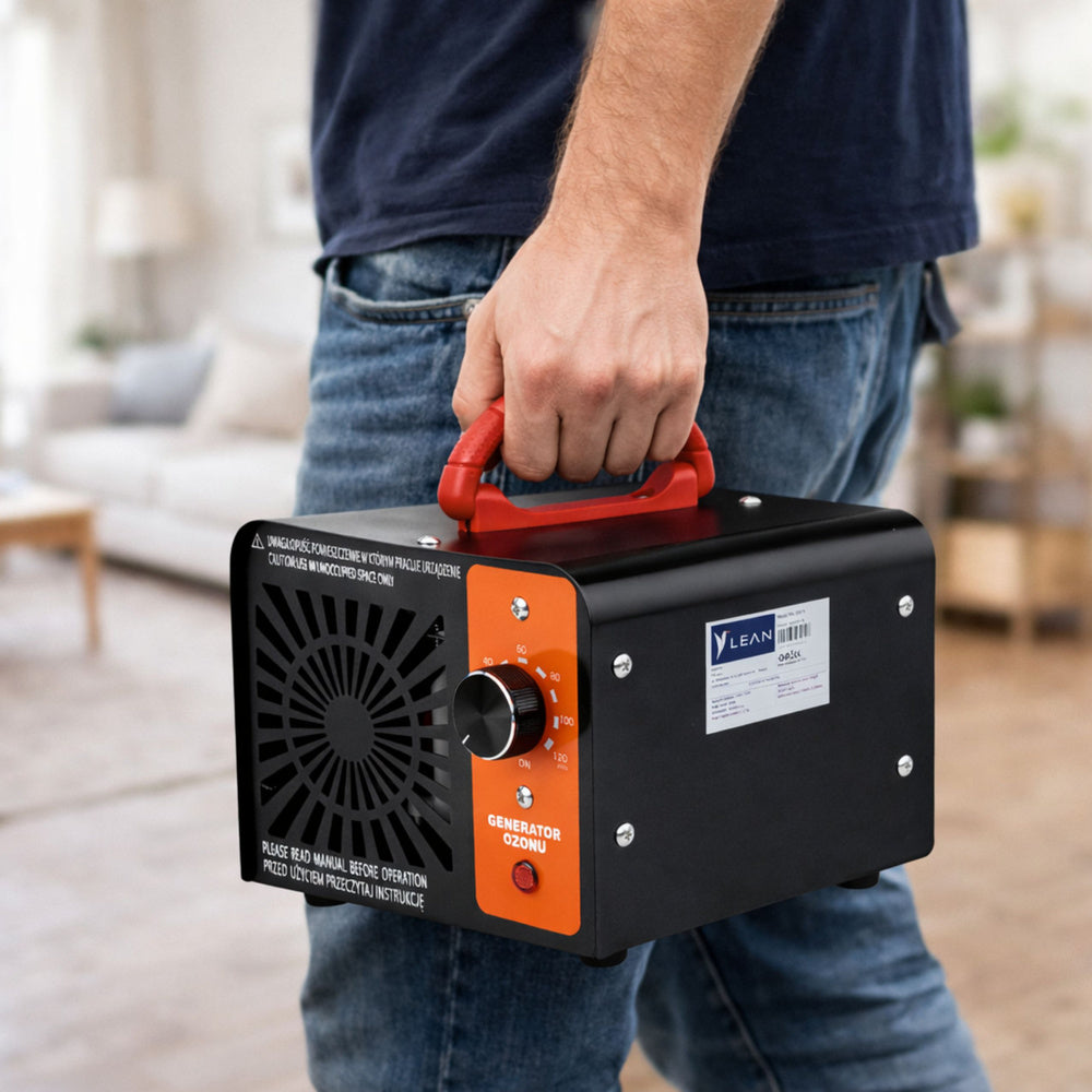 Generator ozona 155W 60000mg s tajmerom120 min - crno/crvni