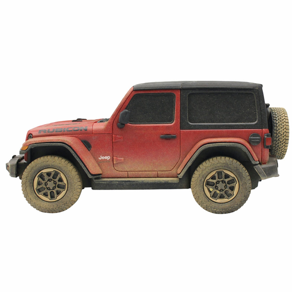 Licencirani auto na daljinsko upravljanje JEEP Wrangler Rubicon-Muddy Rastar 1:24 - crveni
