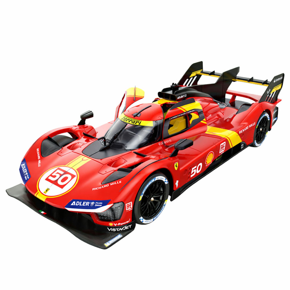 Licencirani auto na daljinsko upravljanje Ferrari 499P Rastar 1:24 - crveni