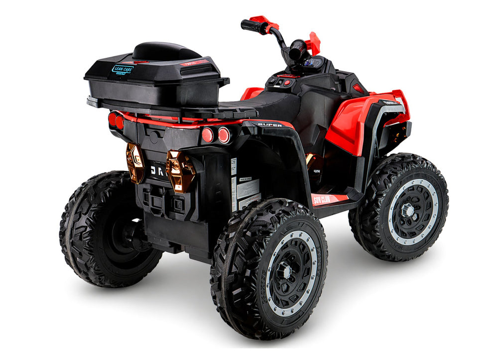 Quad na akumulator XW-08 4x4 45W  - crveni