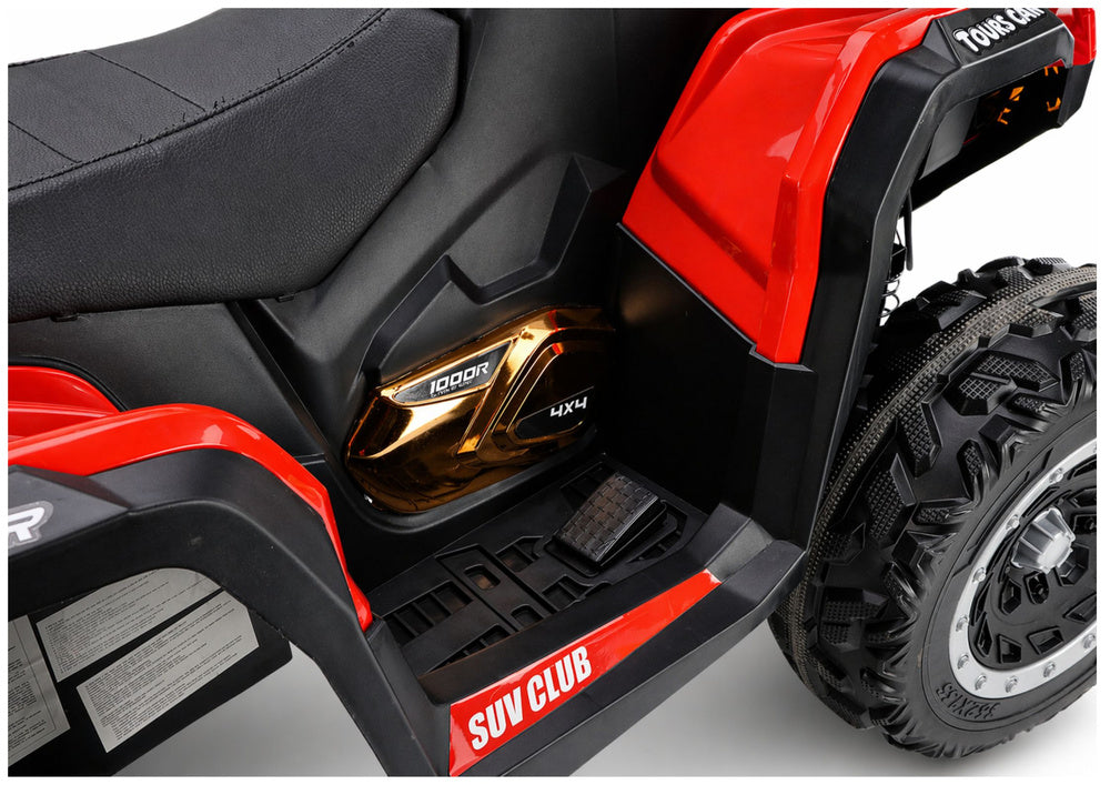 Quad na akumulator XW-08 4x4 45W  - crveni