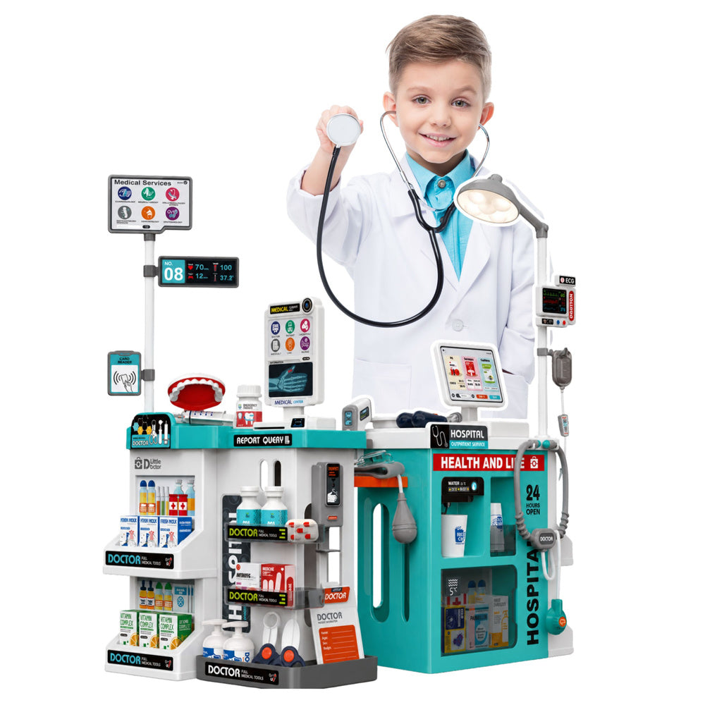 Veliki medicinski set za igru sa 77 elemenata - 81 cm