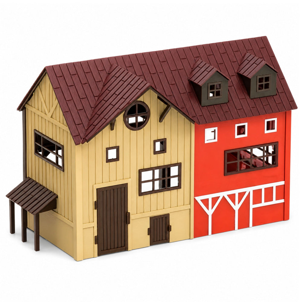 Farm Set With Tractor and Barn Animals Figures Accessories 37 pcs.