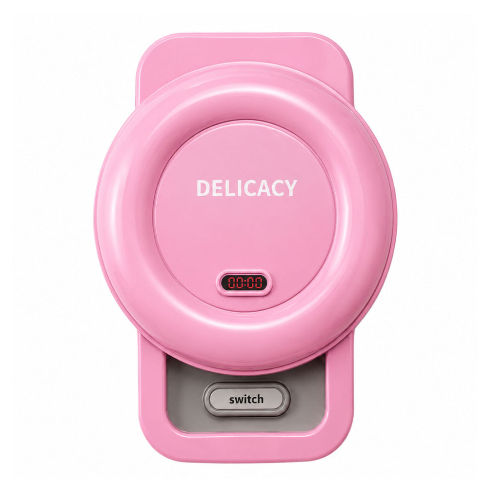 Waffle Maker for Kids - Waffles with Color Changing Lights and Sounds - Pink
