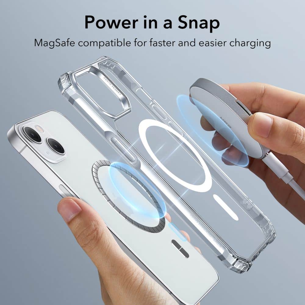 ESR AIR ARMOR HALOLOCK MAGSAFE MASKA ZA IPHONE 14 PLUS/15 PLUS CLEAR