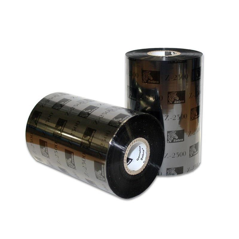 Zebra 2300 Performance Wax termalna traka 74 m Crno