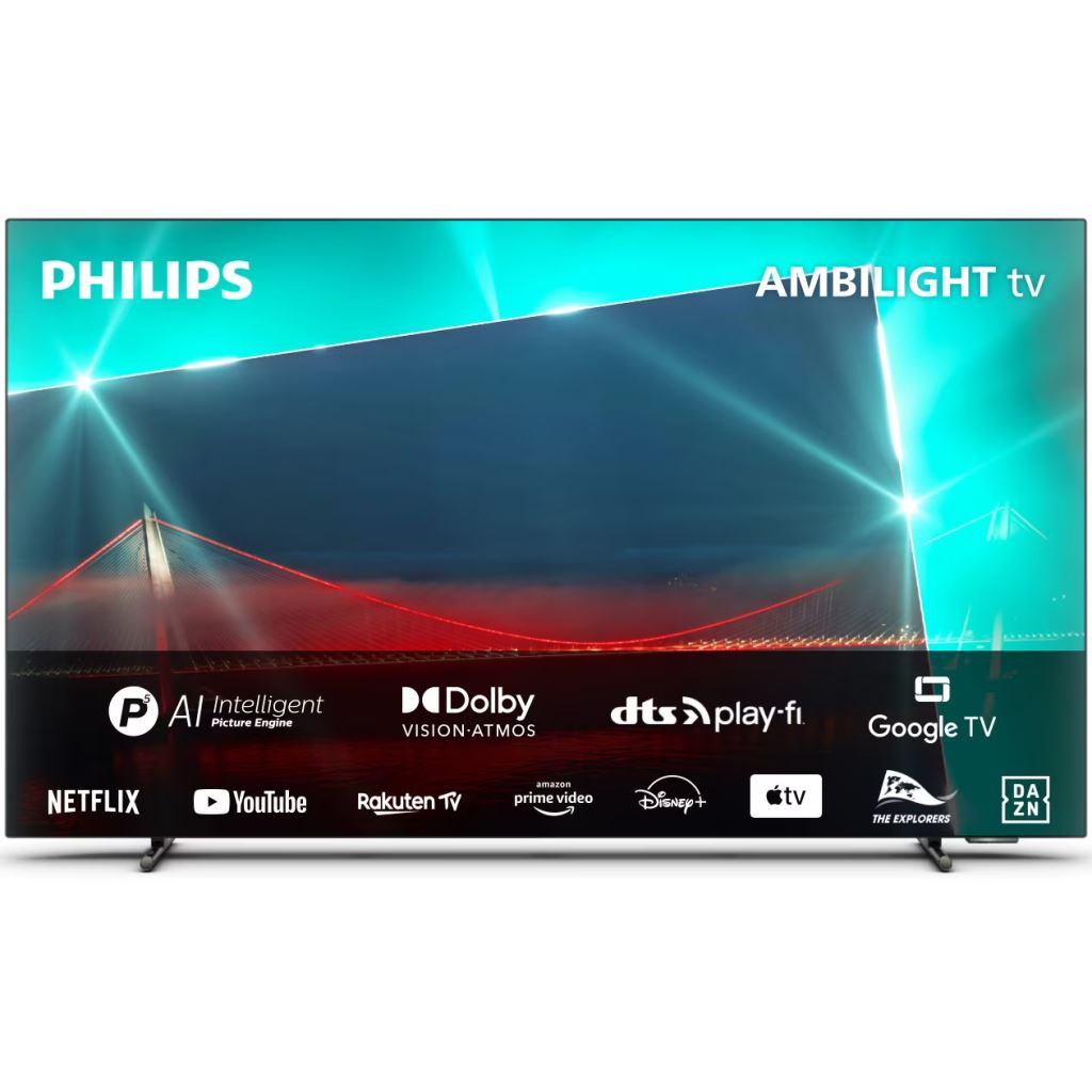 Philips 55OLED718/12 LED televizor 139,7 cm (55") 4K Ultra HD Pametni televizor Wi-Fi Metalno