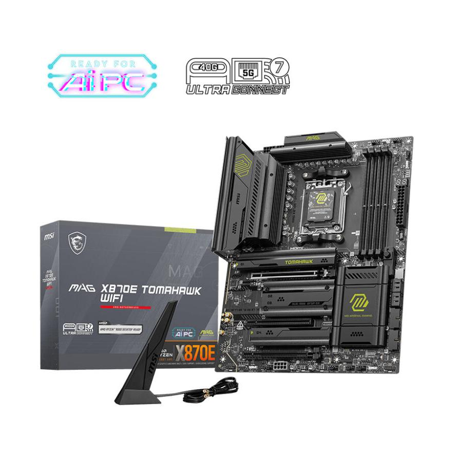 MSI MAG X870E TOMAHAWK WIFI matična ploča AMD X870E Utor AM5 ATX