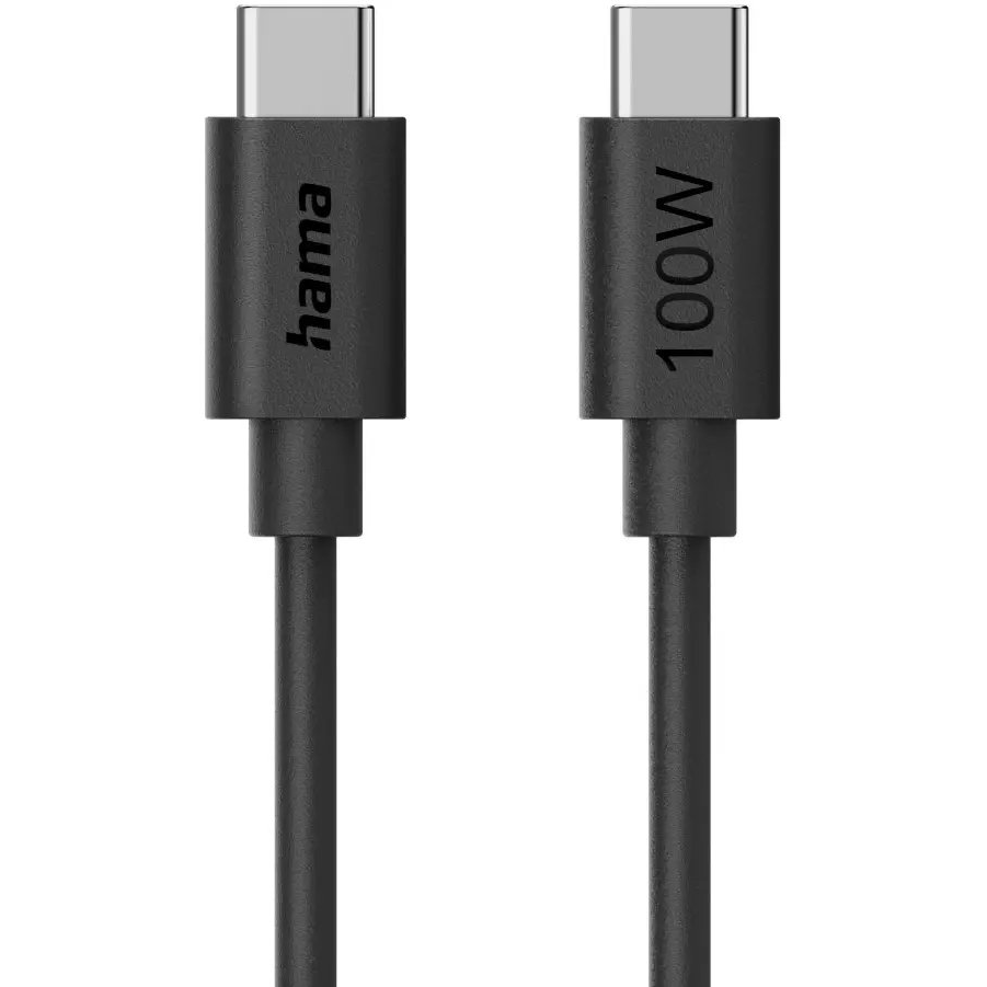 Hama 00086448 USB kabel USB 2.0 1,2 m USB C Crno