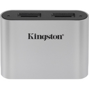Kingston Technology Workflow microSD Reader Crno, Srebro