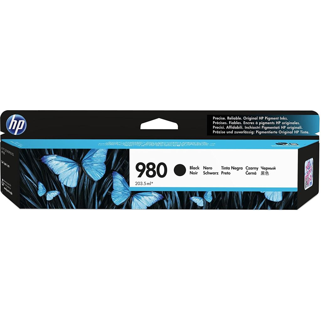 HP 980 Black Original Ink Cartridge spremnik s tintom 1 kom Standardni prinos Crno