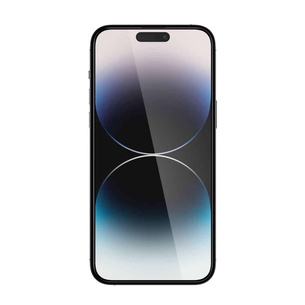 SPIGEN GLASS FC KALJENO STAKLO ZA IPHONE 14 PRO MAX CRNO