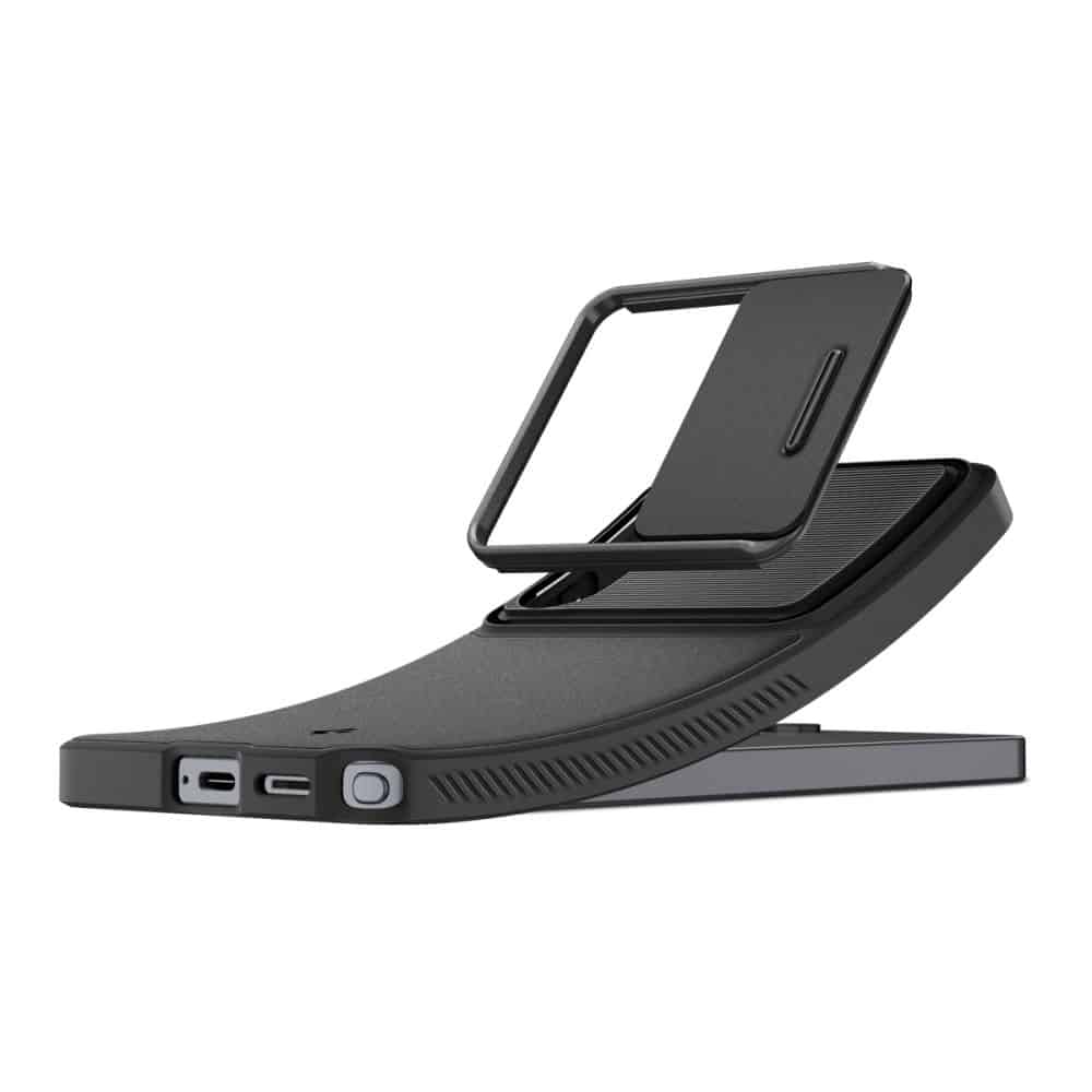 Spigen Optic Armor maska za Samsung Galaxy S26 Ultra crna