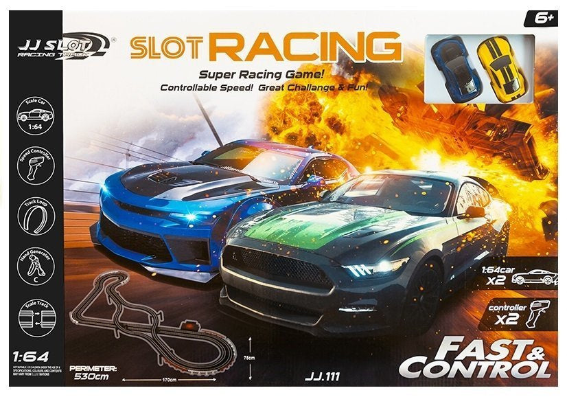 Staza za autiće sa 2 kontrolera - SLOT RACING