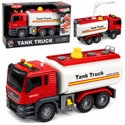 Truck Tanker Water System Hose Water Pouring Lights Sounds Red