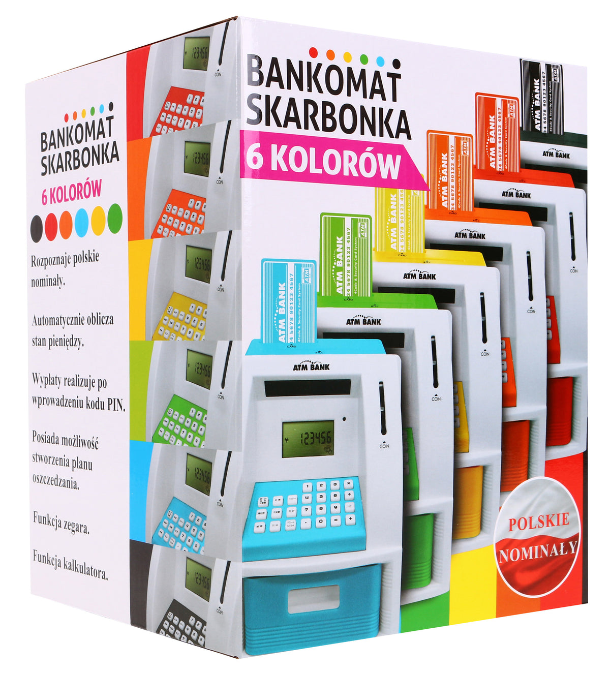 ATM Cash Machine Black PL