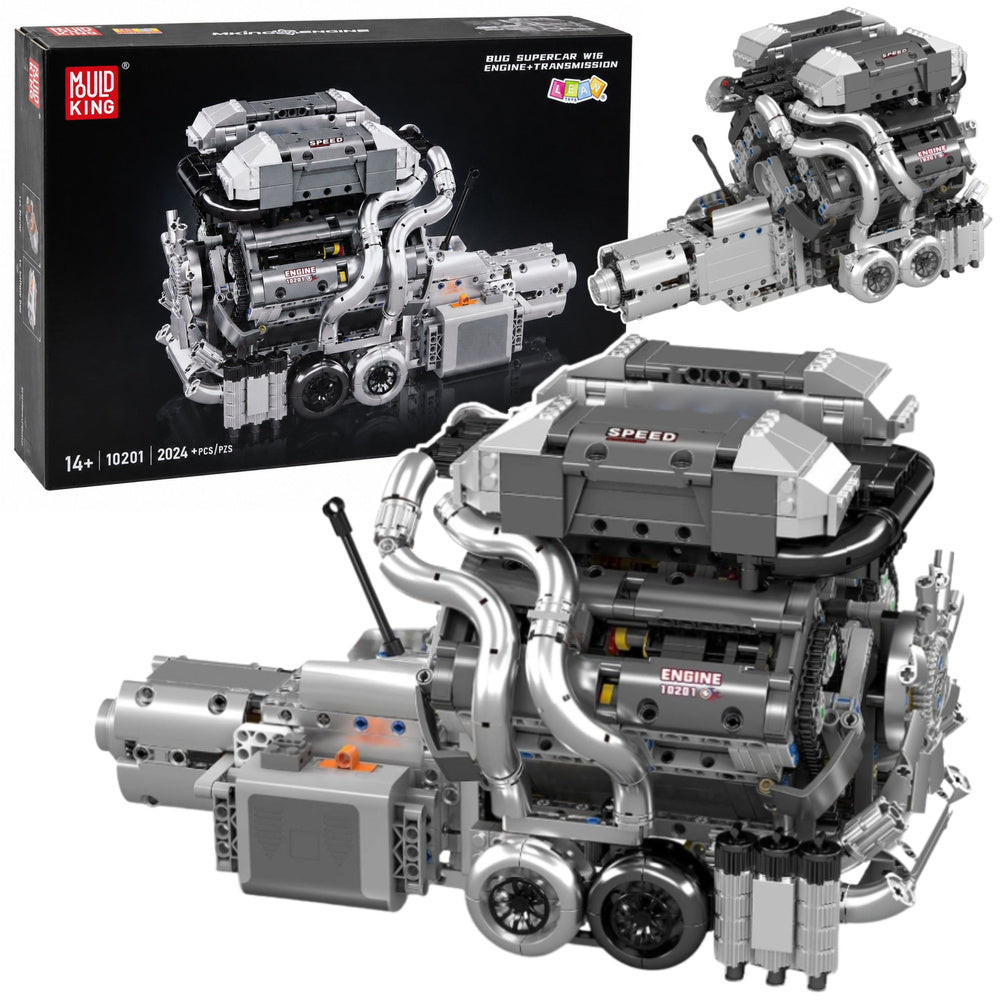 Kockice za slaganje  motora V8 Gearbox sa 2024 elementa