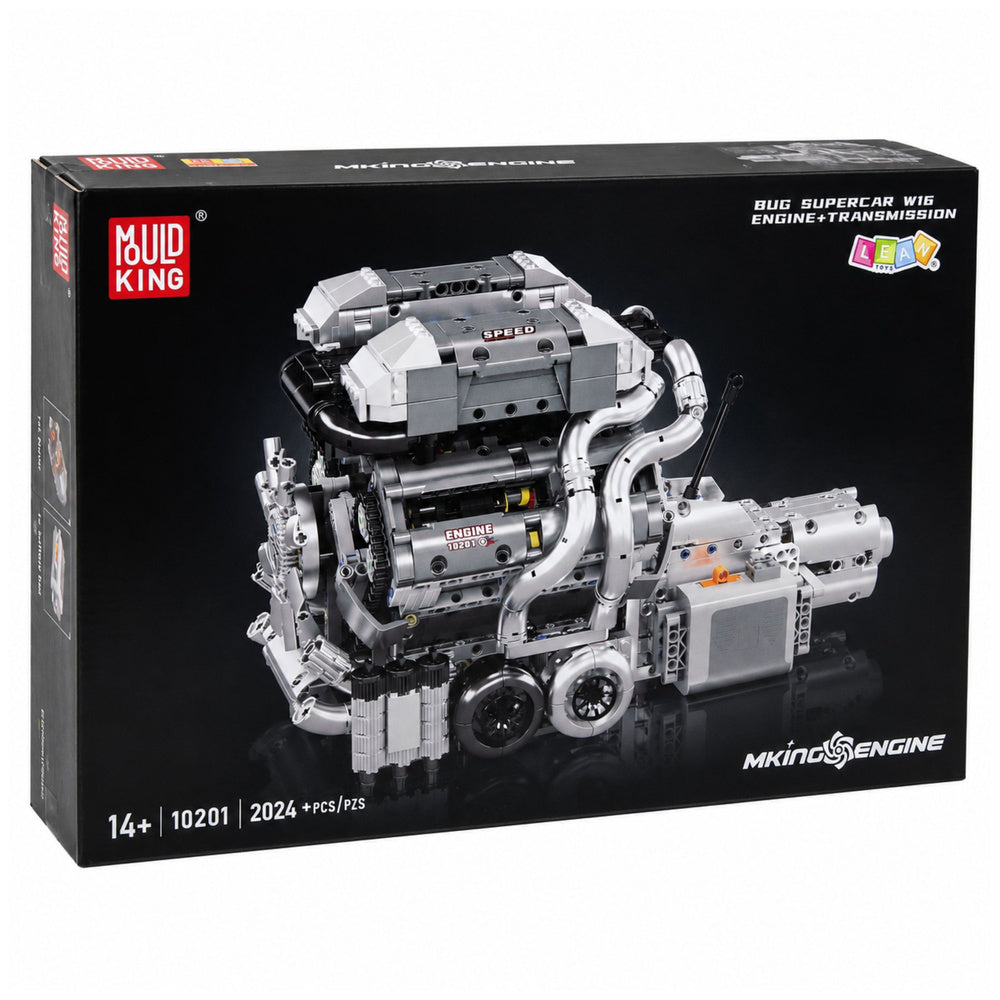 Kockice za slaganje  motora V8 Gearbox sa 2024 elementa