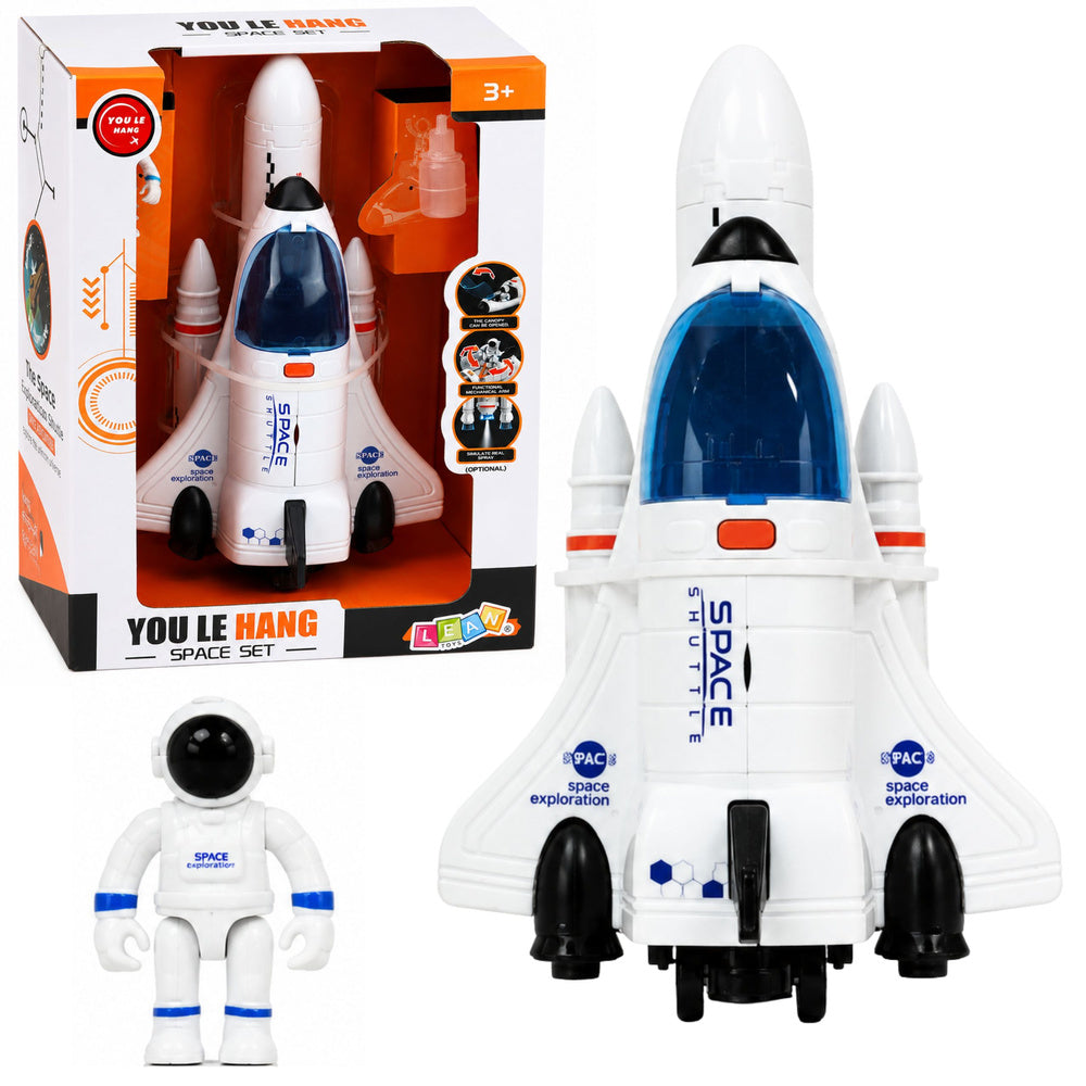 Space Shuttle Space Shuttle Cosmonaut Figure Lights Sounds Smoke Effect
