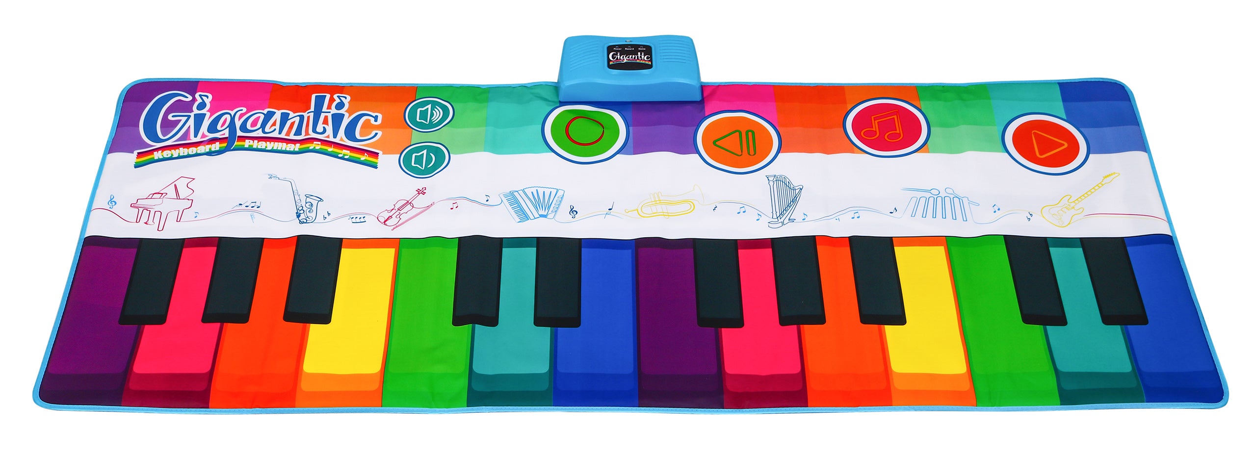 Prostirka sa zvučnim efektima klavira Colorful Rain
