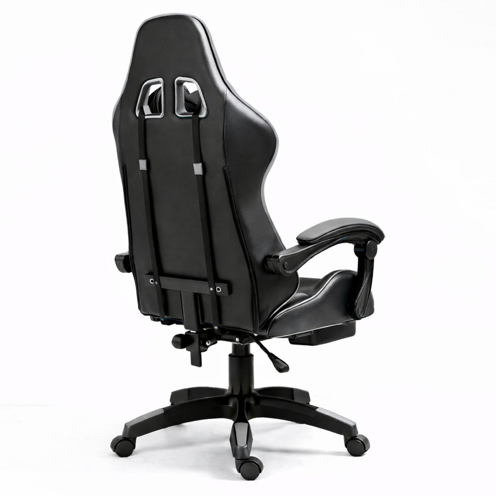 Gaming stolica sa osloncem za noge LE TOY - siva