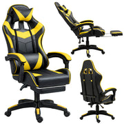 Gaming stolica sa osloncem za noge LE TOY - žuta