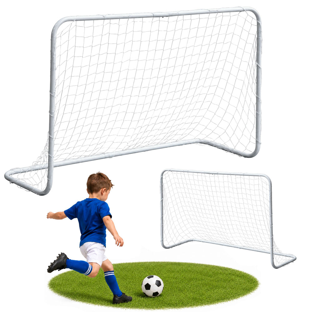 Metalni nogometni gol 120x80 cm - Soccer