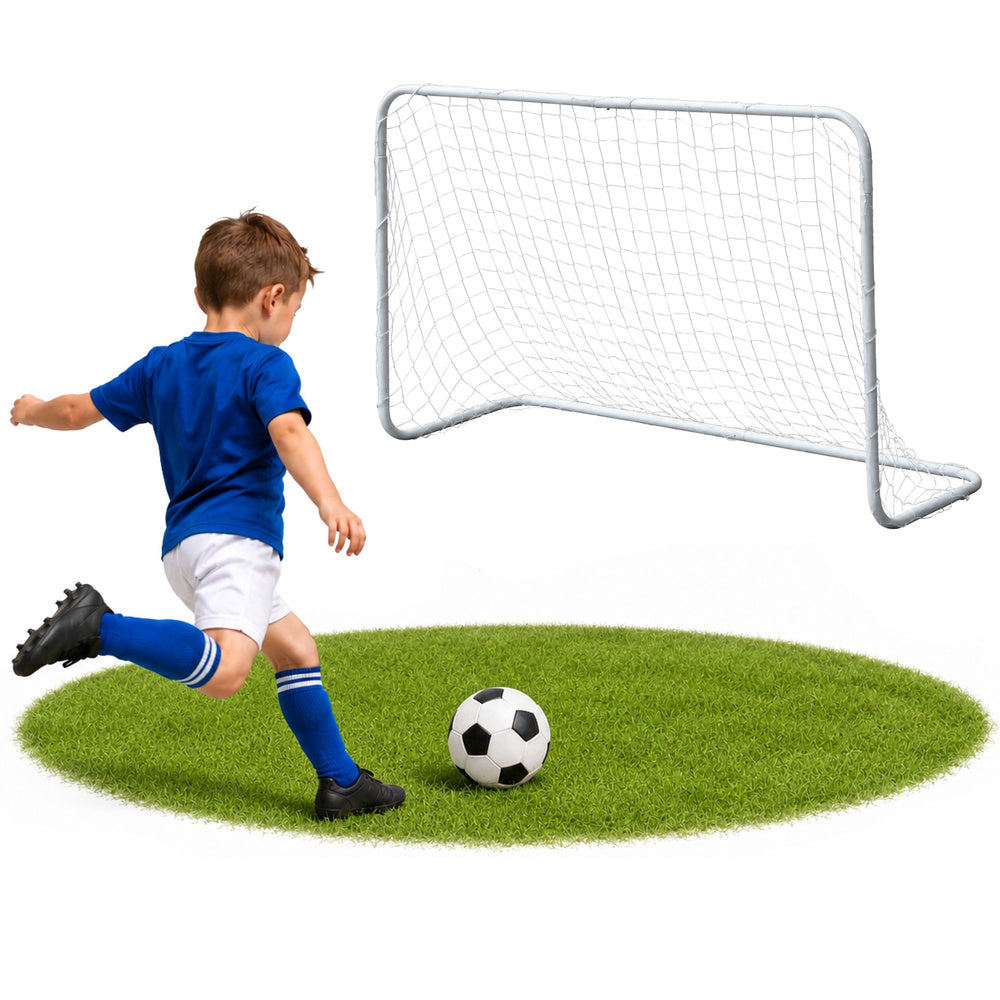 Metalni nogometni gol 120x80 cm - Soccer