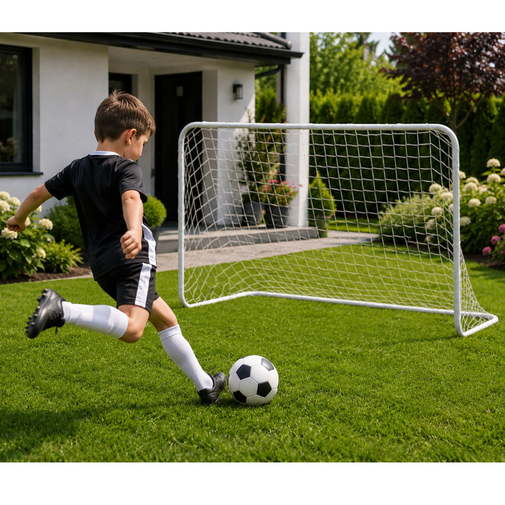 Metalni nogometni gol 120x80 cm - Soccer