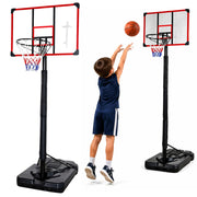 Basketball Basket Mobile Adjustable Stand 200-305cm