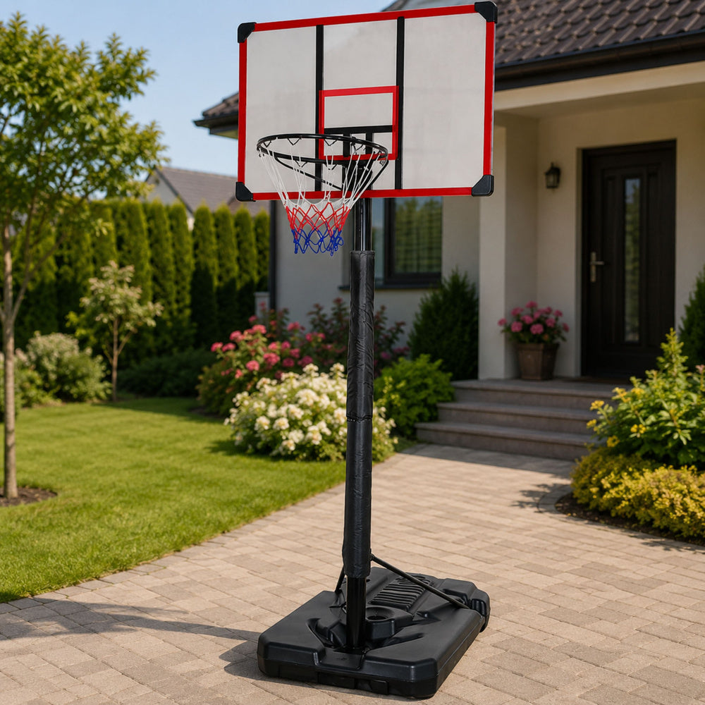Basketball Basket Mobile Adjustable Stand 200-305cm