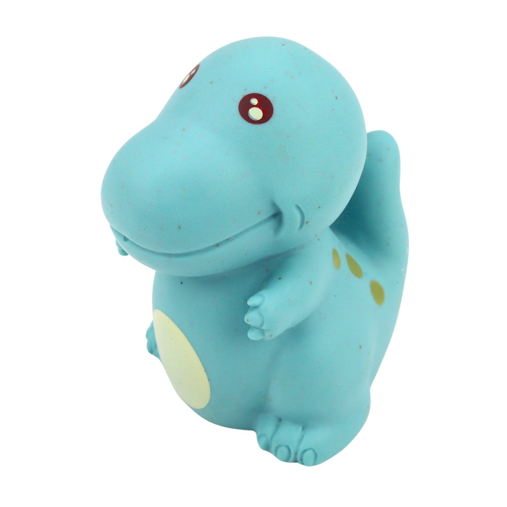 Set of educational rubber dinosaurs for bathing, pastel games, 6 pcs.