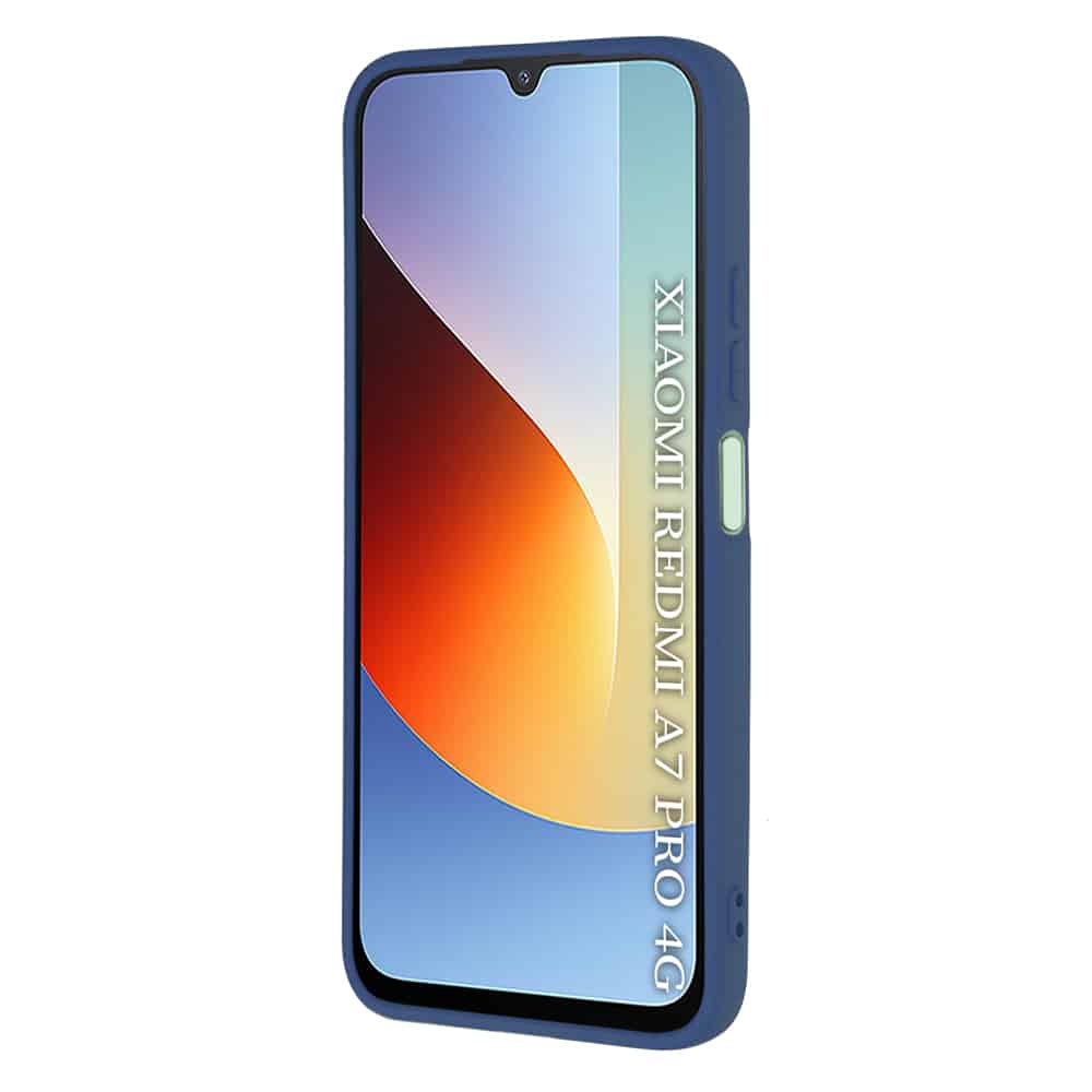 Techsuit SoftFlex silikonska maska za Xiaomi Redmi A7 Pro 4G – Navy plava
