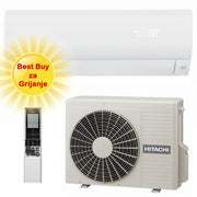 HITACHI KLIMA UREĐAJ 2,5 kW - RAK-25PSEW/RAC-25WSE - LORAI AIR PUR, za prostor do 25m2, A+++ energetska klasa, R-32