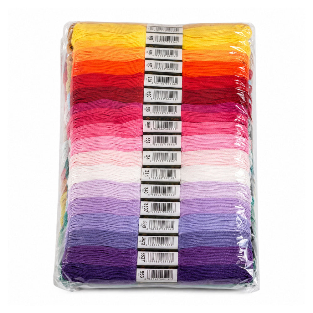 Embroidery Floss Set Embroidery Colored Threads Mix 150 pcs.