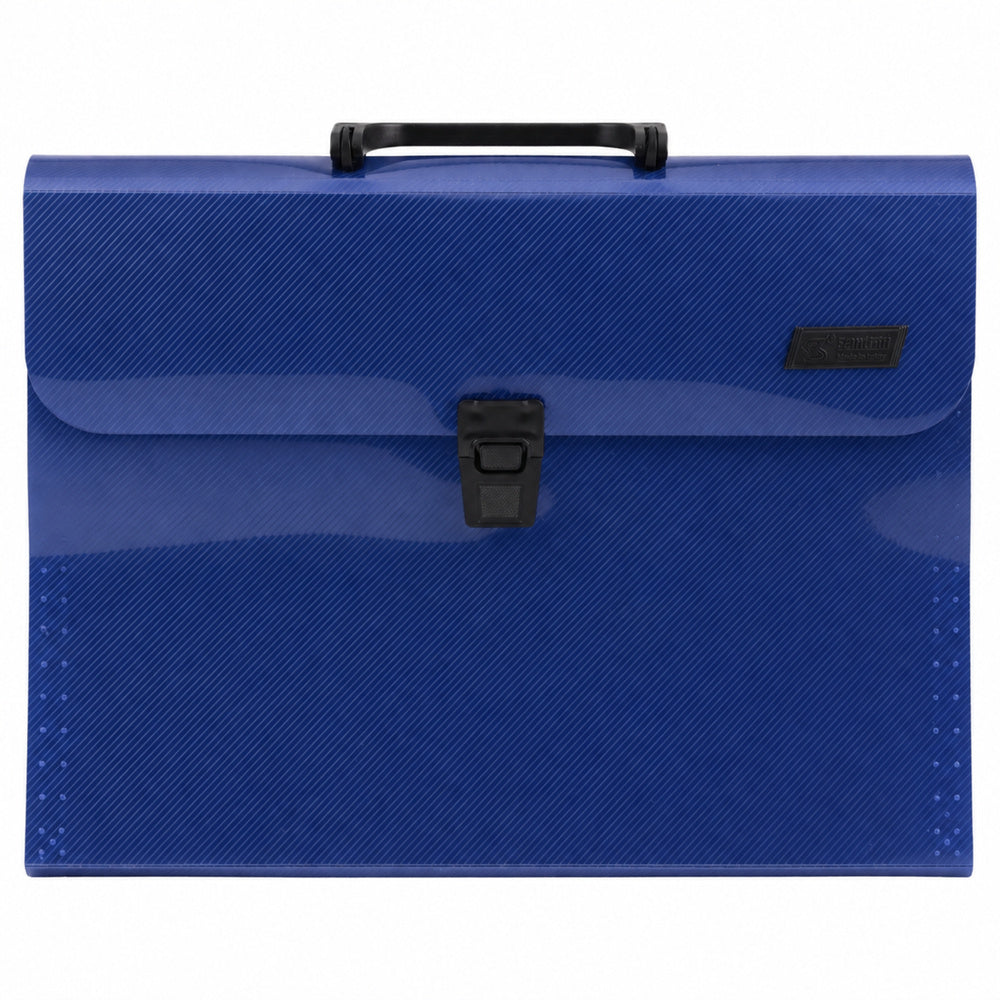Folder Folder Document Organizer Holder 13 Compartments Blue A4
