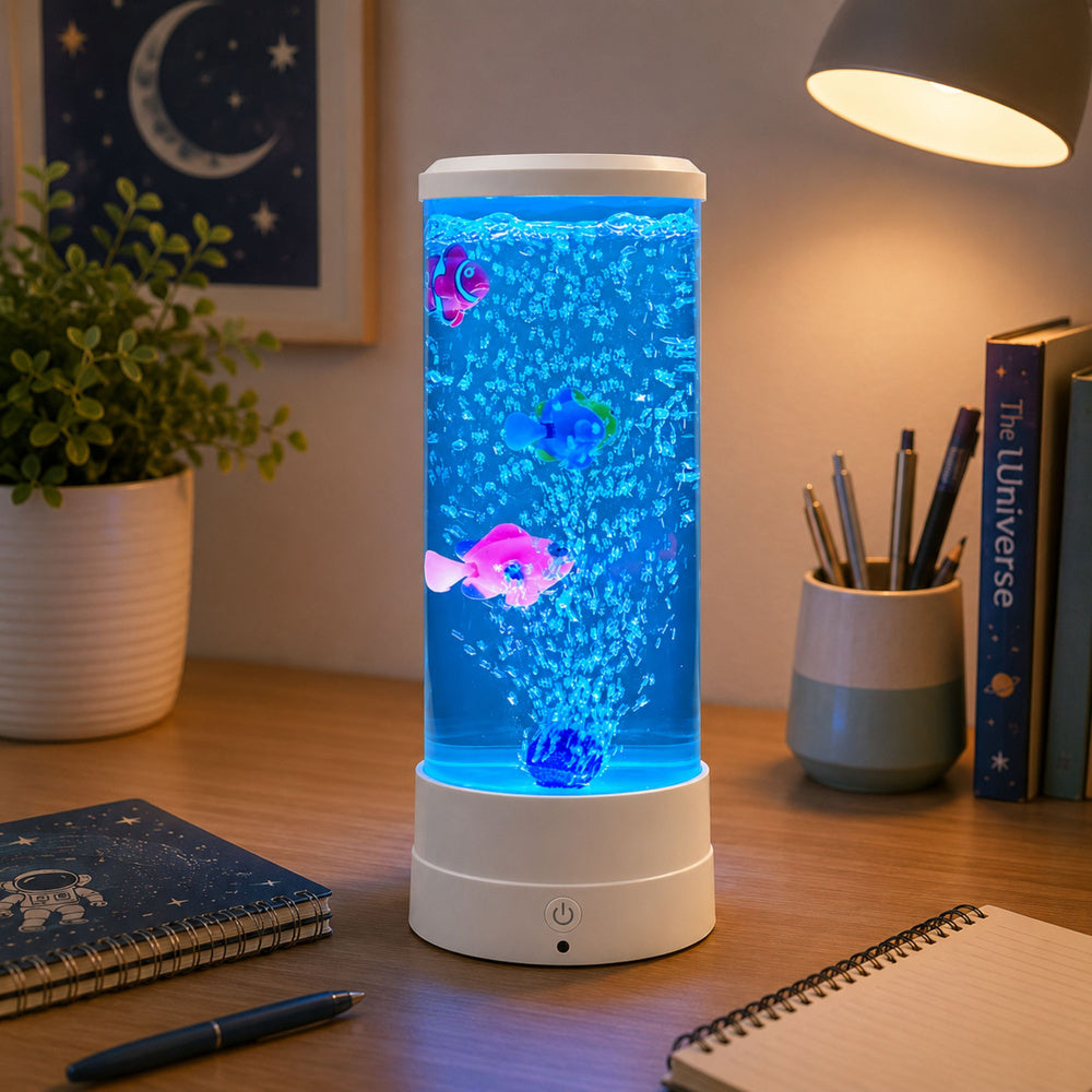 Dekorativna noćna LED lampa "Akvarij" sa 16 načina rada