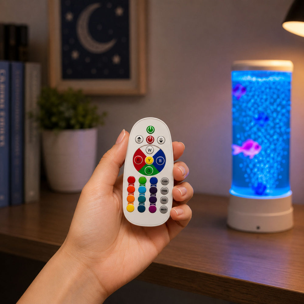 Dekorativna noćna LED lampa "Akvarij" sa 16 načina rada