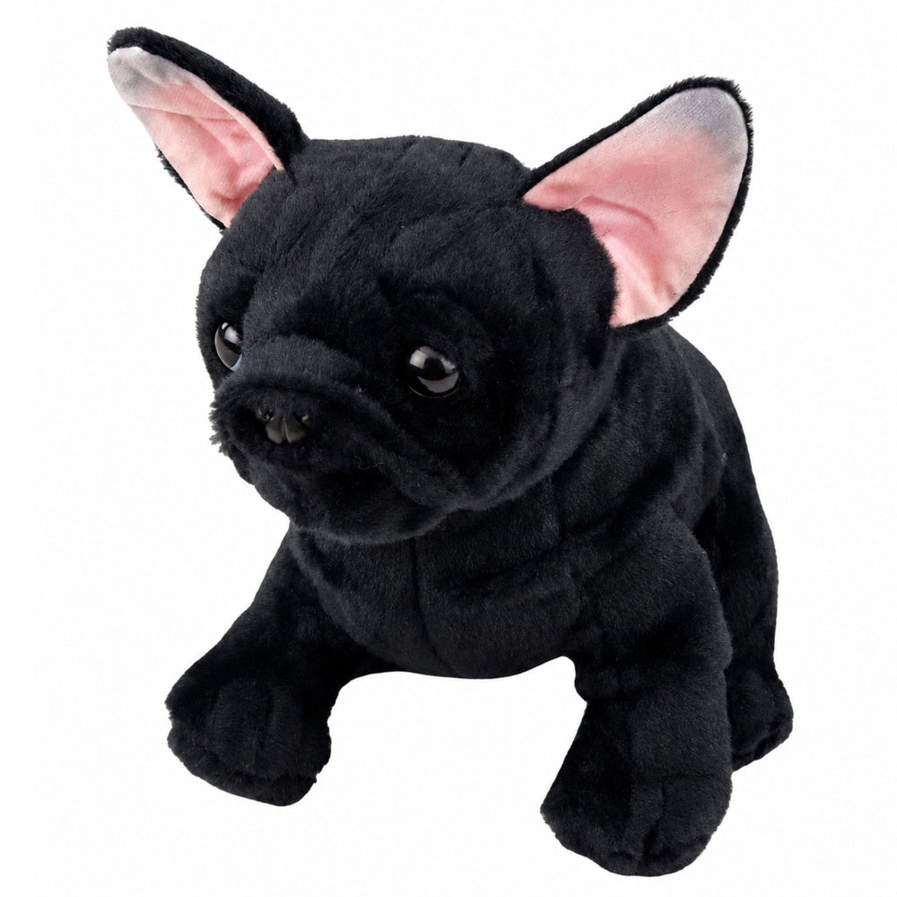 Plišana igračka Bulldog 22 cm - crni