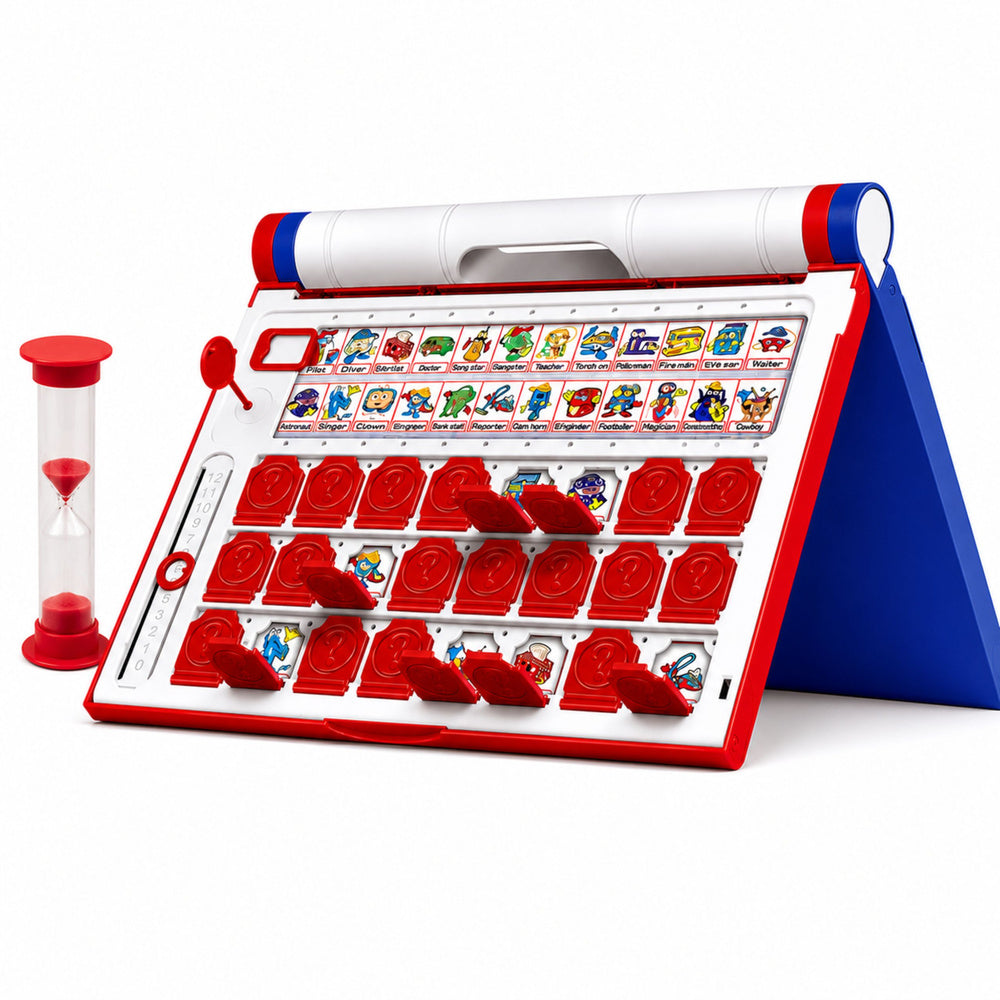 Memory Game Guess Who on Time Portable Hourglass Board