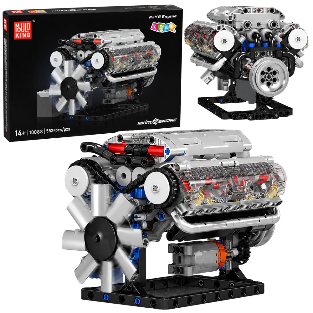 Kockice za slaganje V8 motora sa  552 elemenata